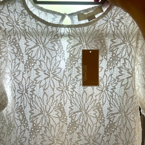 NWT MICHAEL MICHAEL KORS Blouse SIZE MEDIUM $98 - Picture 6 of 6